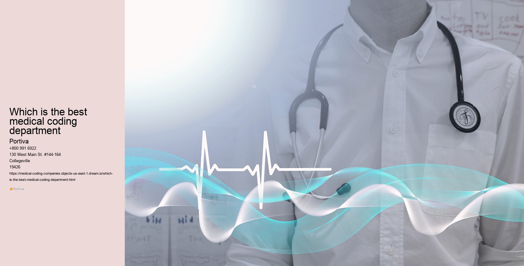 Which is the best medical coding department